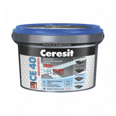 Затирка №40 Ceresit Aquastatic СЕ 40 жасмин 2 кг