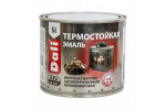 Эмаль Dali черная матовая 0,4 л для печей, каминов, мангалов, дымоходов и труб